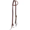 NRS Tack Medium Oiled Single Ear Headstall With Single Buckle