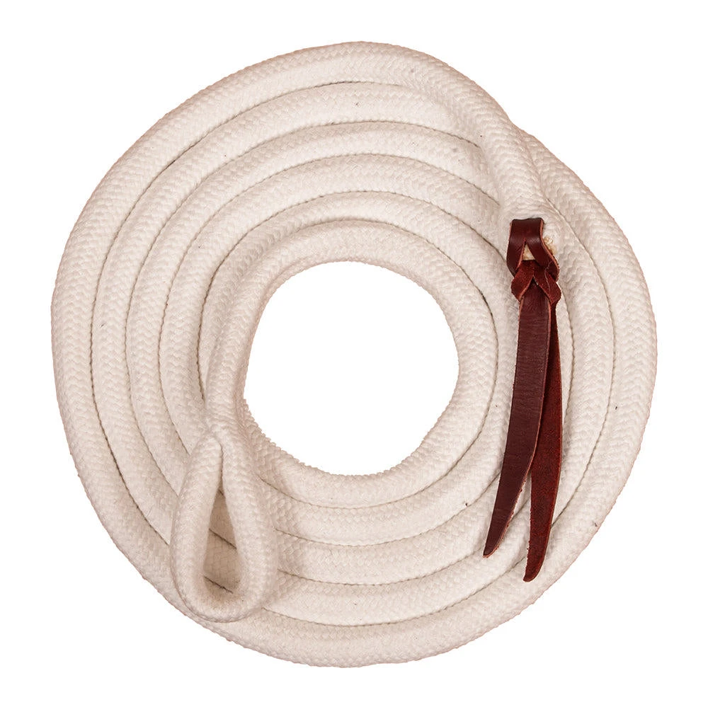 Mustang Pima Cotton Cowboy Lead W/Leather Popper - Image 2