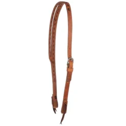 NRS Split Ear Latigo Buckstitch Headstall