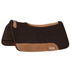 Classic Equine Black CountourPedic Saddle Pad