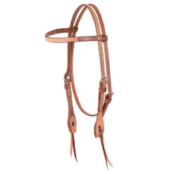 Martin Saddlery Roughout Natural Browband Headstall