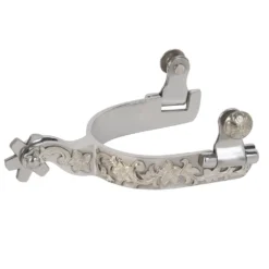 Weaver Leather Ladies Floral German Silver Spur