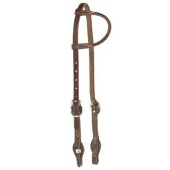 Nrs Tack Oiled 5/8 Inch Box Loop Single Ear Headstall