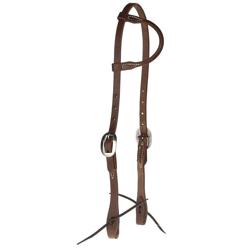 Nrs Tack Oiled 5/8 Inch Single Ear Headstall
