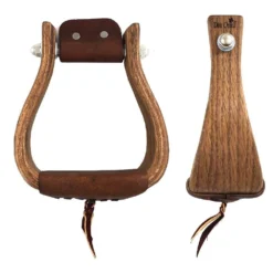 Don Orrell Stirrups 3` Flat Bottom Rancher Stirrup