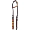 Rafter T Ranch Company Painted Sunflower Single Ear Headstall