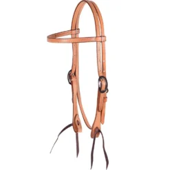 Martin Saddlery Browband W/Fire Cart Buckle Headstall