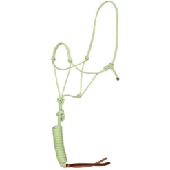 Mustang BamTex Rope Halter With 8' Lead Rope