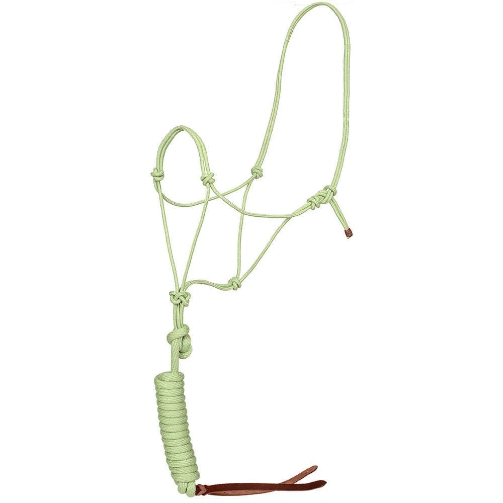 Mustang BamTex Rope Halter With 8' Lead Rope
