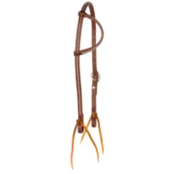 Cowperson Tack Dotted Single Ear Headstall