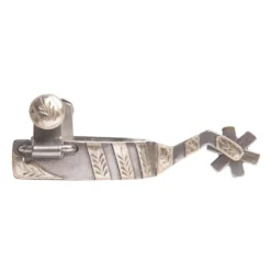 Cowpuncher Ladies Silver Bar Spurs