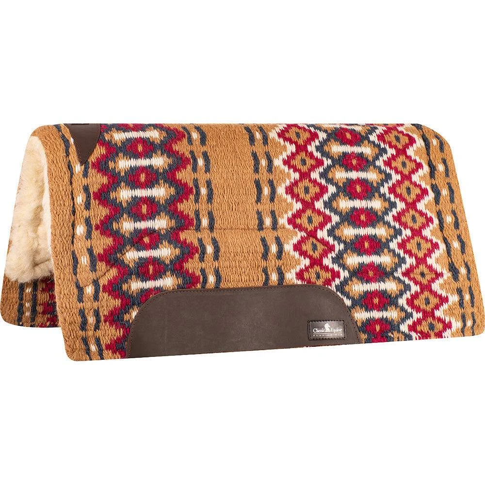 Classic 3/4' SensorFlex Wool Top 32 X 34 Saddle Pad - Image 3
