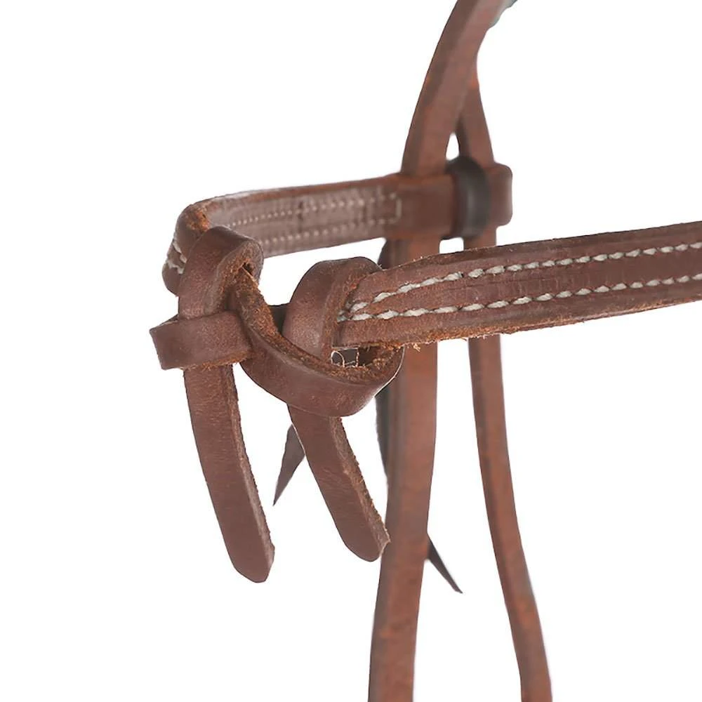 Nrs Tack Rattlesnake Knotted Browband Headstall - Image 2