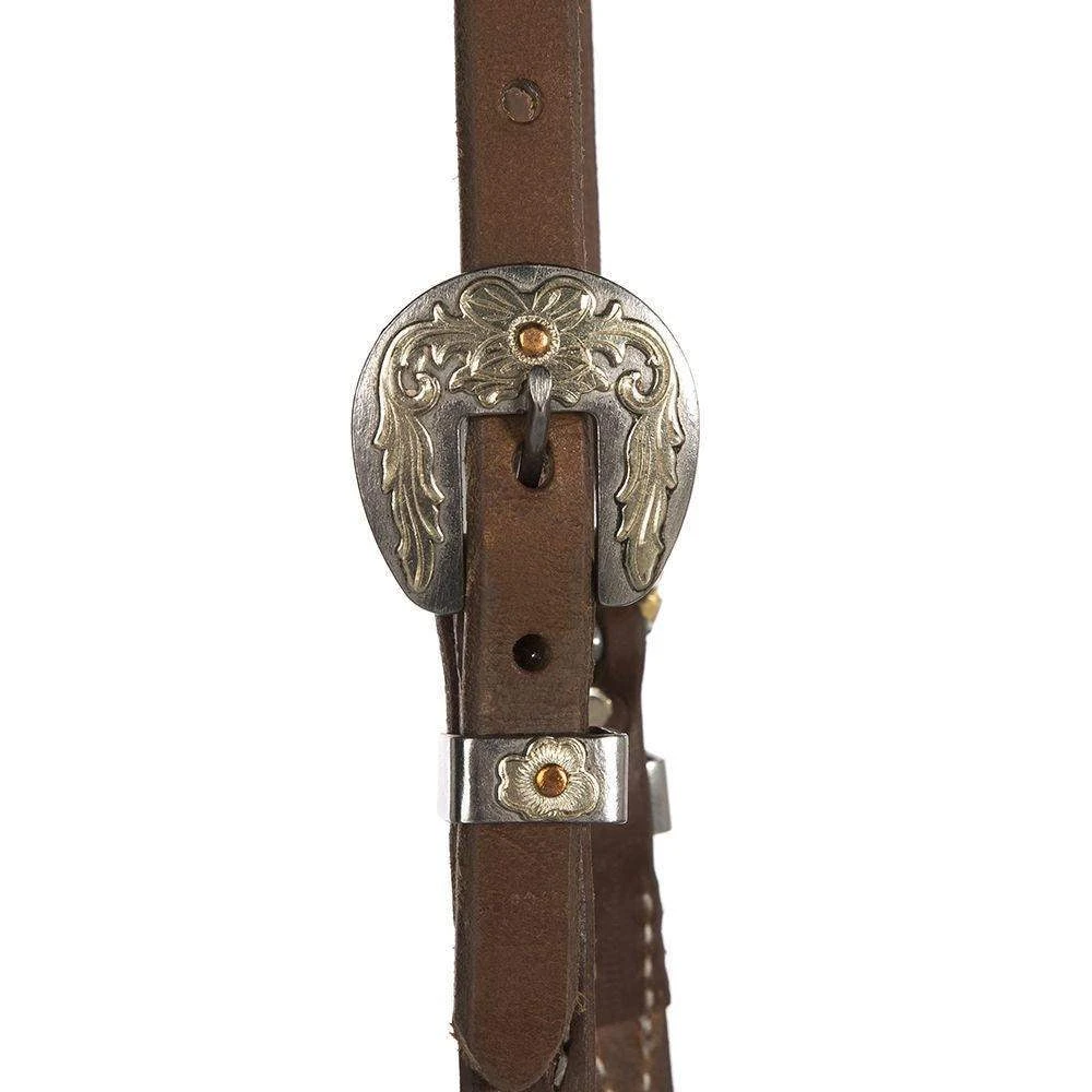 Nrs Tack Oiled 5/8 Inch Single Ear Headstall - Image 2