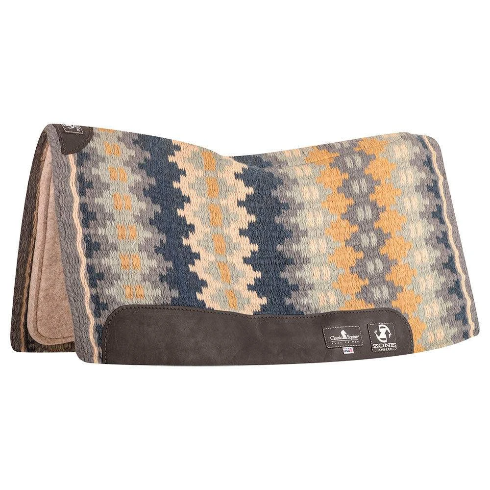 Classic 3/4in Zone Wool Top 32x34 Felt Saddle Pad - Image 4